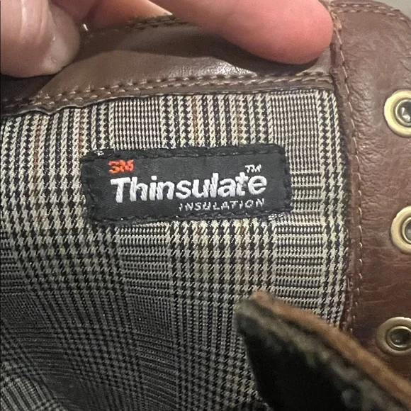 Brown and Green Quilted Knee-High Boots - Picture 10 of 10